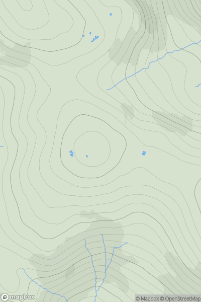 Thumbnail image for Beinn Tharsuinn [Harris and Nearby Islands] showing contour plot for surrounding peak